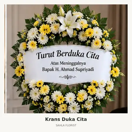 Krans Bunga Duka Rs Pondok Indah Puri Indah